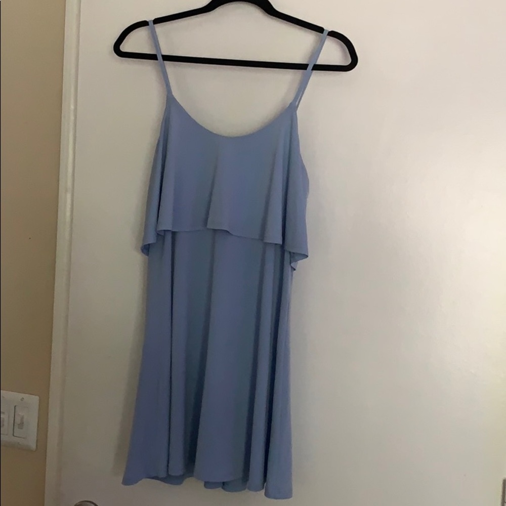 Baby blue express dress